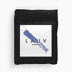 Lauv Blue Paint Streak Duvet Cover