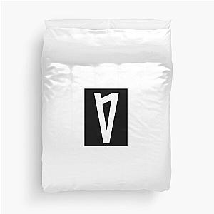 Lauv symbol black Duvet Cover