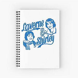 Laverne & Shirley 70s tv funny sitcom Spiral Notebook