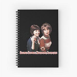 Making our dreams come true - Retro Laverne and Shirley Spiral Notebook