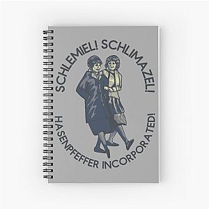 Laverne & Shirley Drawing Spiral Notebook