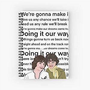 Laverne and Shirley  Spiral Notebook