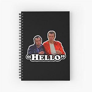 Hello Lenny and Squiggy Retro Laverne and Shirley 70s Spiral Notebook