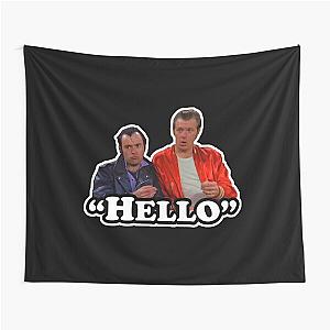 Hello Lenny and Squiggy Retro Laverne and Shirley 70s Tapestry