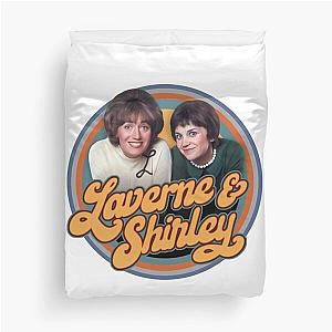 Laverne And Shirley Duvet Cover