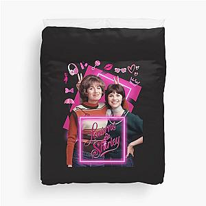 laverne and shirley Duvet Cover