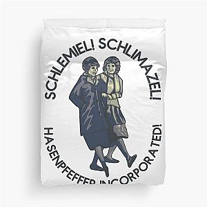 Laverne & Shirley Drawing Duvet Cover