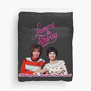 70s Laverne & Shirley Happy Days Spin off dreams tribute Duvet Cover