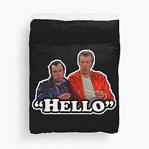 Hello Lenny and Squiggy Retro Laverne and Shirley 70s Duvet Cover