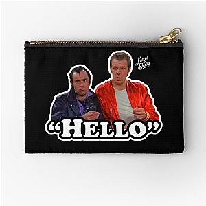 Hello Lenny and Squiggy Retro Laverne and Shirley 70s Tribute Zipper Pouch