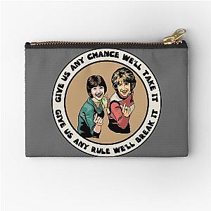 Laverne and Shirley  Zipper Pouch