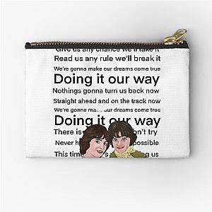 Laverne and Shirley  Zipper Pouch