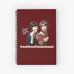 Making our dreams come true - Retro Laverne and Shirley Tribute Spiral Notebook