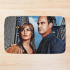 Benson & Stabler Law and Order: SVU Bath Mat