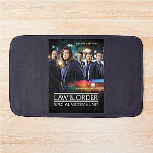 Funny Gift For Law And Order Christmas Holiday Bath Mat