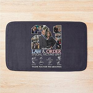 Design 21 Years Of Law and Order Special Victims Unit  Bath Mat