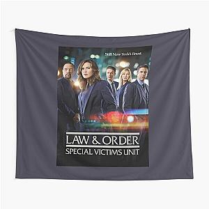 Funny Gift For Law And Order Christmas Holiday Tapestry