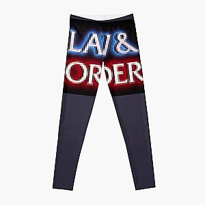 Funny Gifts For Pixelated Law and Order  Leggings