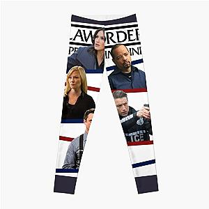 Vintage Retro Law And Order Gifts Movie Fans Leggings