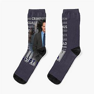 Gift Idea Law And Order Christmas Holiday Socks