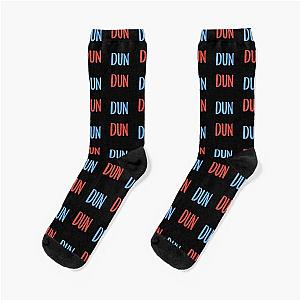 Dun Dun Law and Order Themed Socks