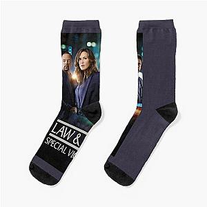 Funny Gift For Law And Order Christmas Holiday Socks