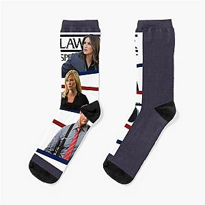 Vintage Retro Law And Order Gifts Movie Fans Socks