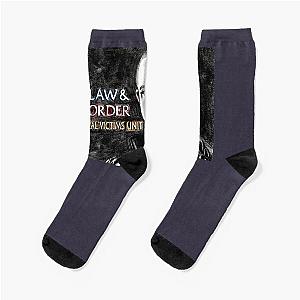 So Funny Law And Order Classic Fans Socks