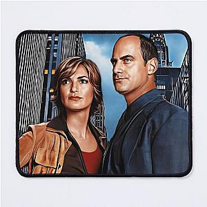 Benson & Stabler Law and Order: SVU Mouse Pad