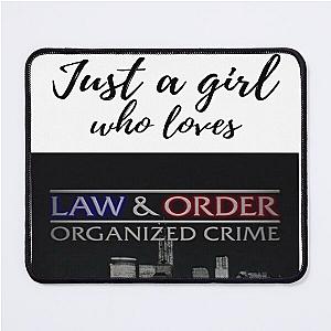 Law and Order Organized Crime Mouse Pad