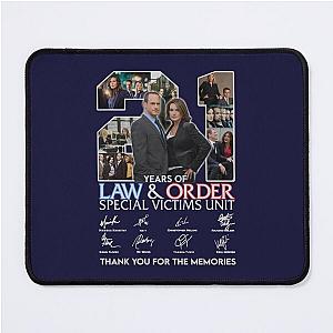 Design 21 Years Of Law and Order Special Victims Unit    Mouse Pad