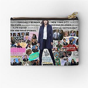 Law & Order SVU Collage Zipper Pouch