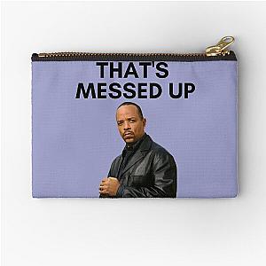 Law and Order SVU - Fin - Thats messed up Zipper Pouch