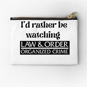 Law & Order Organized Crime t-shirt Zipper Pouch