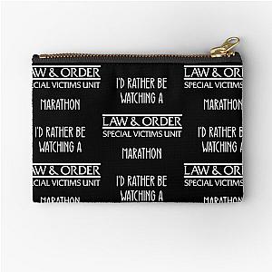 I'd Rather Be Watching a Law & Order SVU Marathon Shirt Zipper Pouch