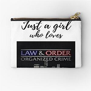 Law and Order Organized Crime Zipper Pouch