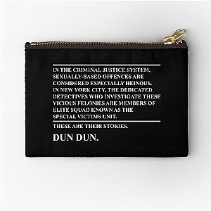 law & order svu Zipper Pouch