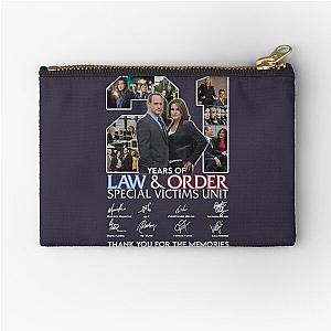 Design 21 Years Of Law and Order Special Victims Unit  Zipper Pouch