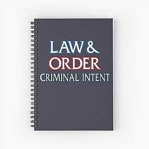 Day Gift For Law And Order Gifts For Movie Fan Spiral Notebook