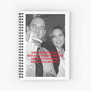 LAW & ORDER SVU Spiral Notebook