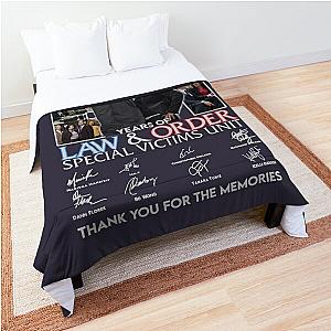 Design 21 Years Of Law and Order Special Victims Unit  Comforter