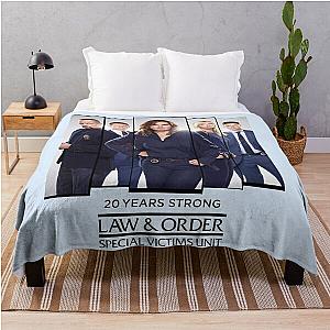 20 Years Strong - Law & Order SVU Throw Blanket