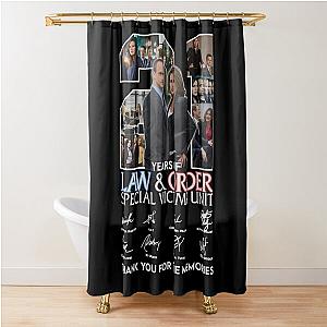 21 Years Of.Law & Order For Fans Shower Curtain