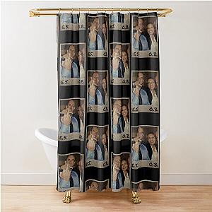 Law and Order Benson and Stabler Shower Curtain