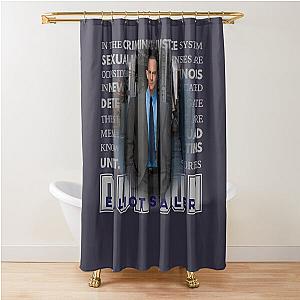 Gift Idea Law And Order Christmas Holiday Shower Curtain