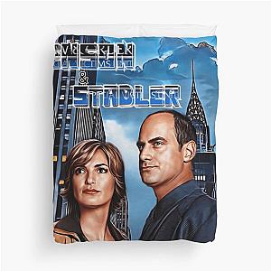 Benson & Stabler Law and Order: SVU Duvet Cover