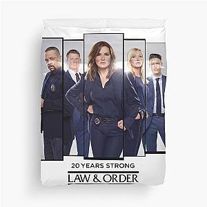 20 Years Strong - Law & Order SVU Duvet Cover