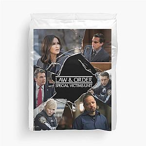 Law and Order SVU Crack Poster   	 Duvet Cover