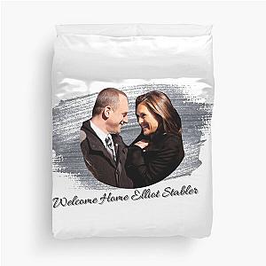 Welcome Home Elliot Stabler Duvet Cover