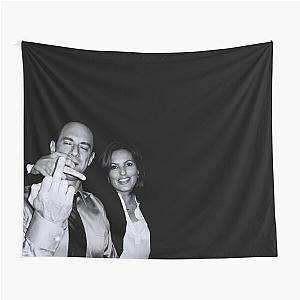 Elliot Stabler And Olivia Benson Actors and musicians giving the middle finger meme Tapestry